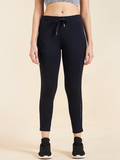 sweet dreams navy cotton sports tights