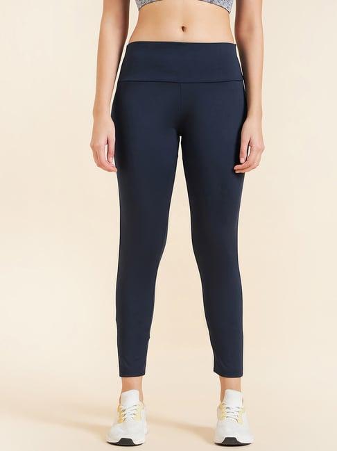 sweet dreams navy mid rise sports tights