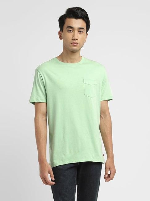 levi's green slim fit t-shirt