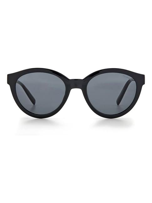 pierre cardin grey round sunglasses for women