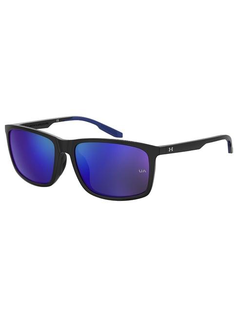 under armour blue square sunglasses for men