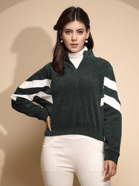 global republic dark green pullover