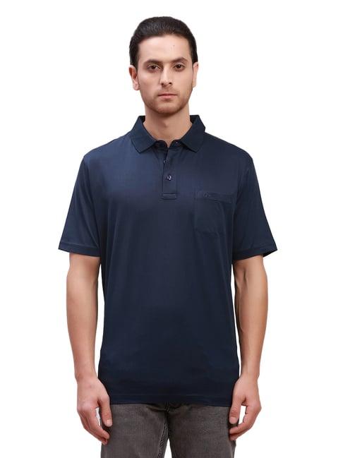 colorplus navy comfort fit polo t-shirt