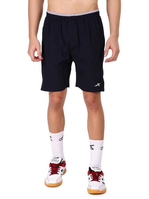 vector x navy regular fit shorts