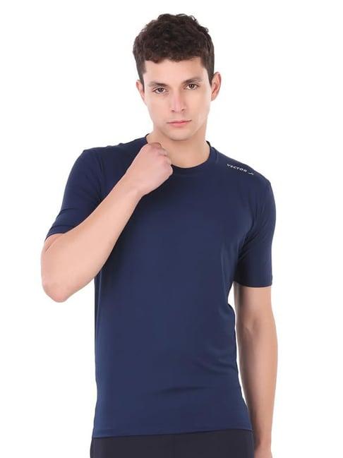 vector x royal blue regular fit t-shirt