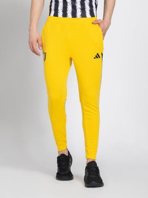 adidas juventus tiro 23 yellow slim fit training trackpants