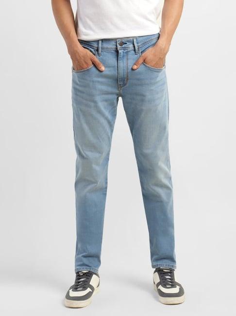 levi's blue slim tapered fit jeans