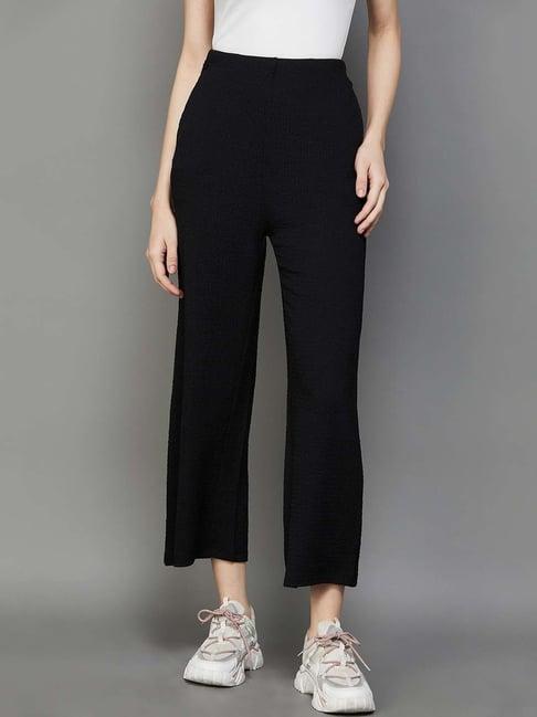 ginger by lifestyle black high rise pants