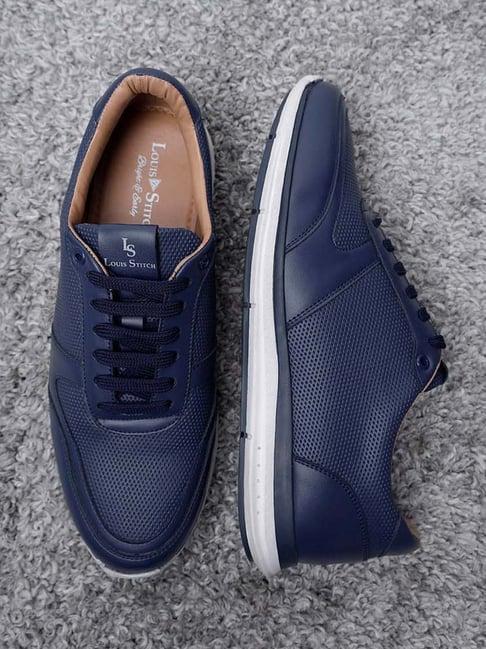 louis stitch men's brazilian blue casual sneakers