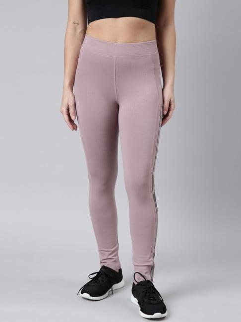 showoff mauve slim fit trackpants