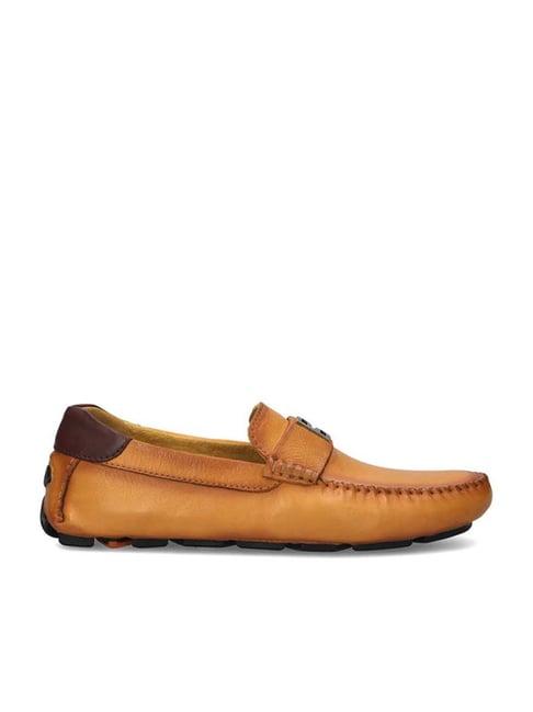 bagatt men's hexa yellow casual loafers