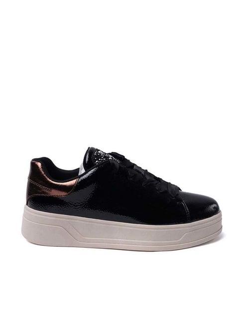 bagatt women's piper evo black casual sneakers