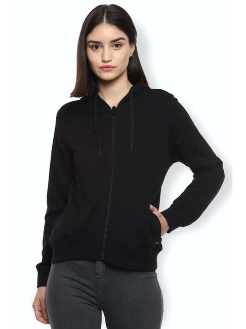 van heusen black regular fit sweatshirt