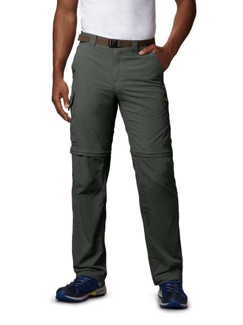 columbia dark olive regular fit ridge convertible pants