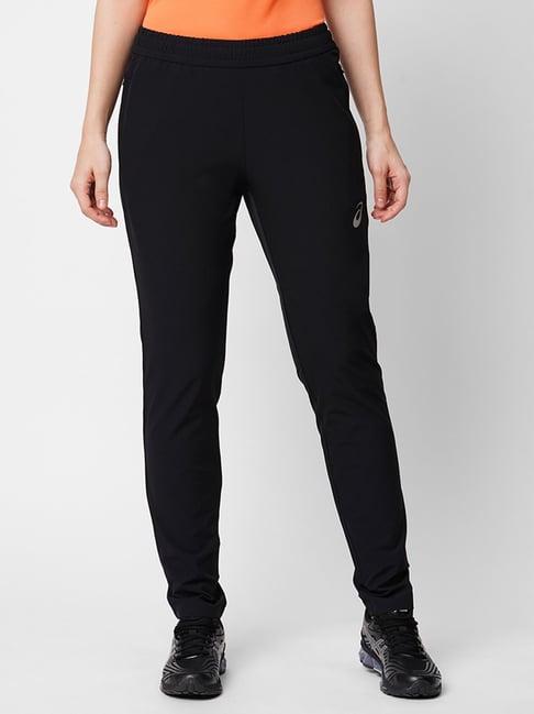 asics black track pants