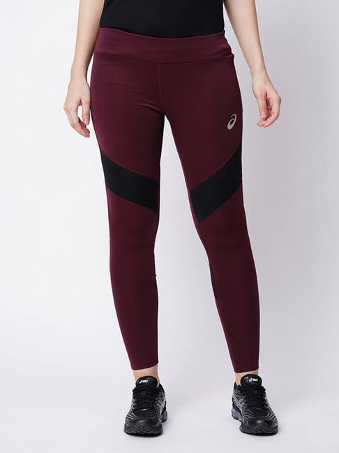 asics wine tights