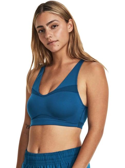 under armour blue sports bra