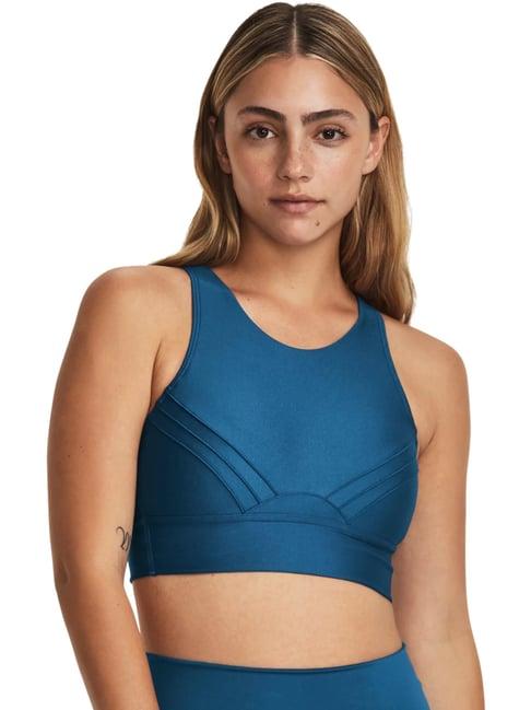 under armour blue sports bra