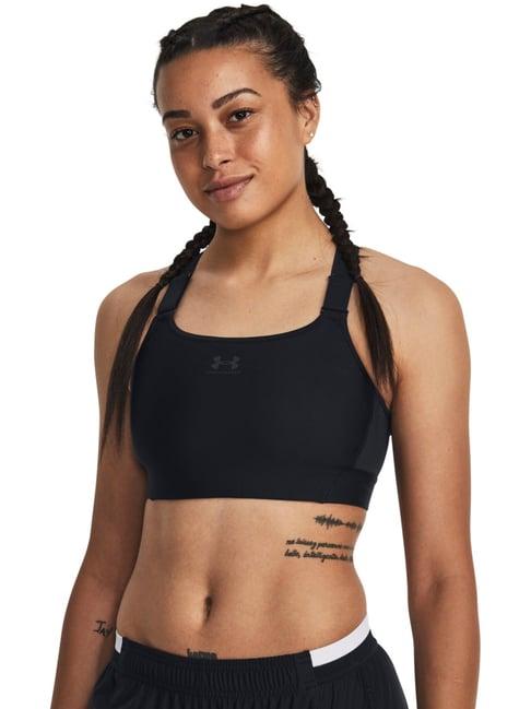 under armour black sports bra