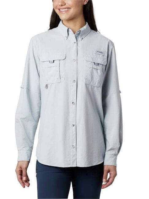 columbia grey relaxed fit shirt