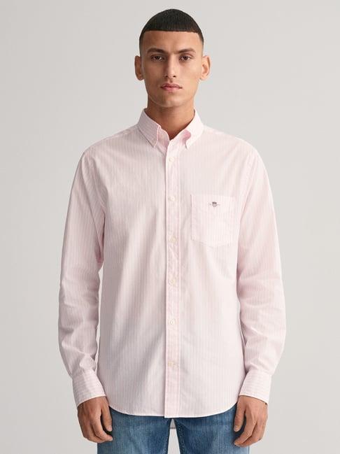 gant striped button down regular fit shirt