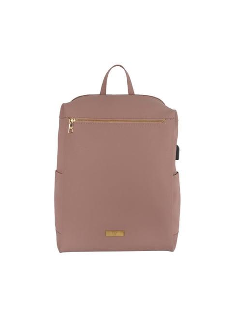 baggit pink large backpack