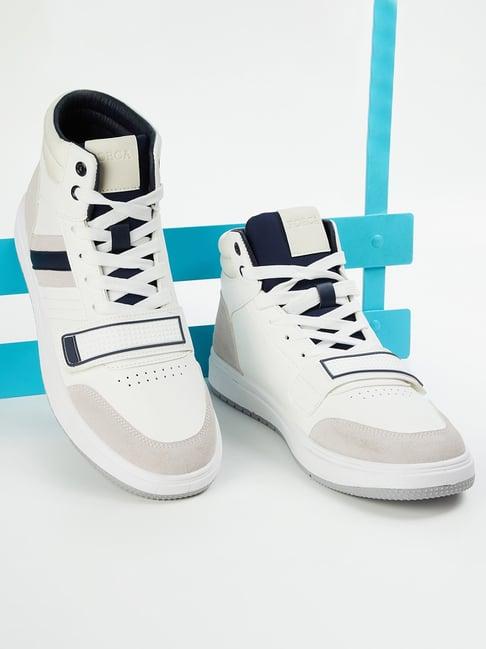 forca by lifestyle men's navy ankle high sneakers