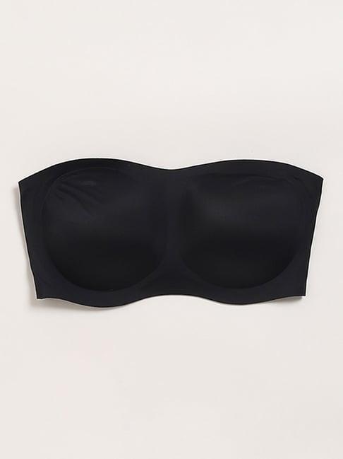 wunderlove by westside black strapless bra