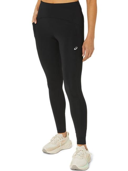 asics black high rise sports tights