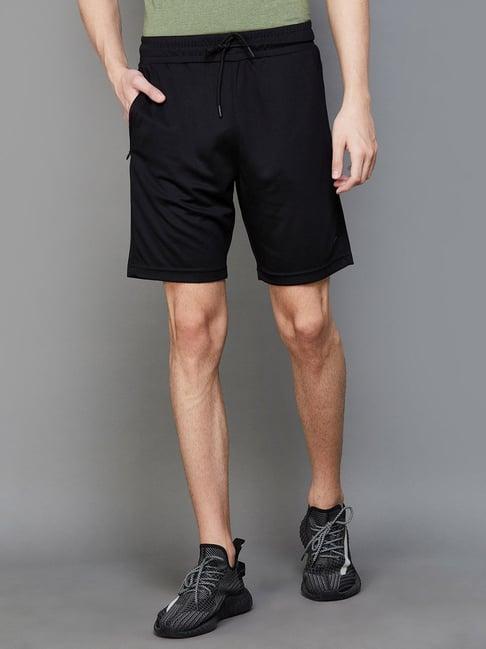 fame forever by lifestyle black regular fit shorts