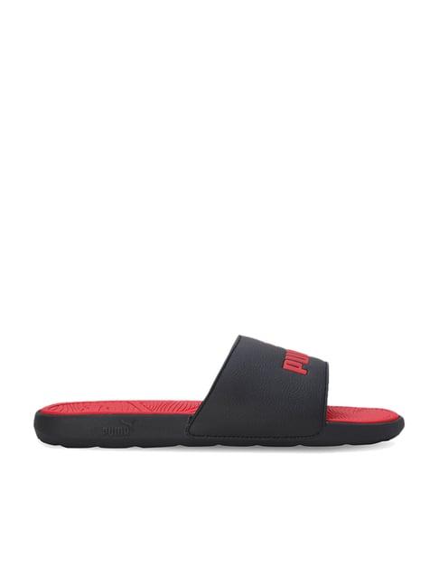 puma men's cool cat 2.0 bx black slides