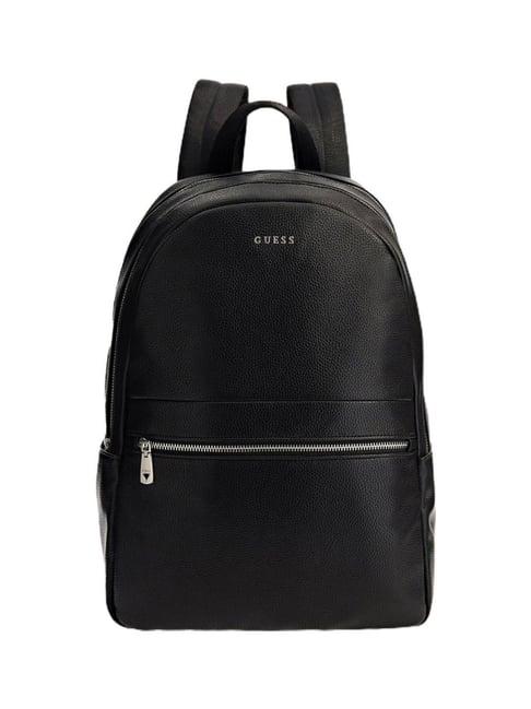 guess black riviera medium backpack