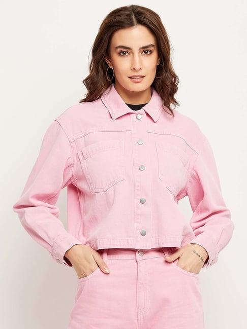 madame pink cotton jacket