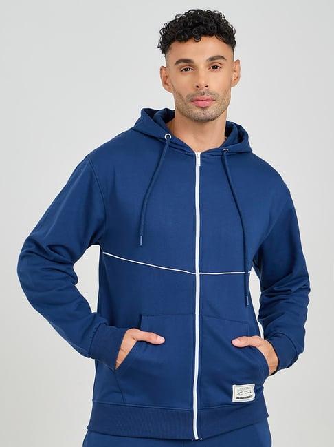 styli navy regular fit tracksuit