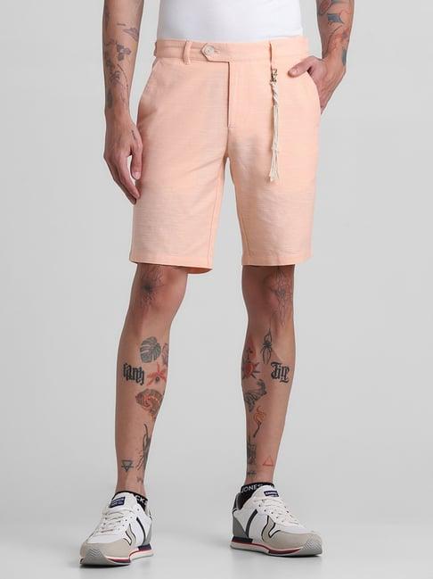 jack & jones shell coral cotton regular fit shorts