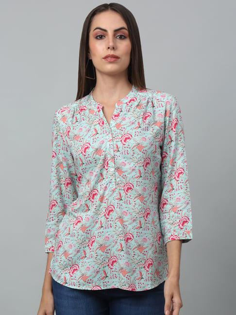 cantabil multicolor printed tunic