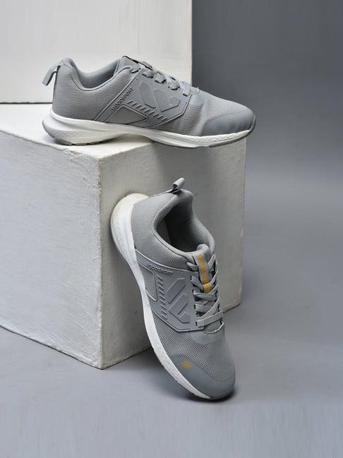 woodland men's grey running shoes