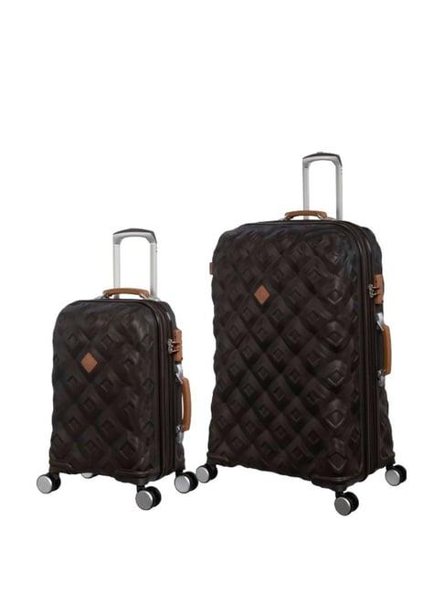 it luggage embellish mulch quilted trolley bag pack of 2 - 54 cms & 80 cms