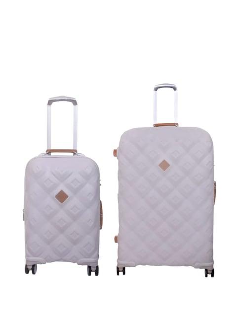 it luggage embellish pumice stone quilted trolley bag pack of 2 - 54 cms & 80 cms