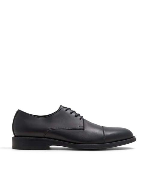 aldo men's hanks black derby shoes