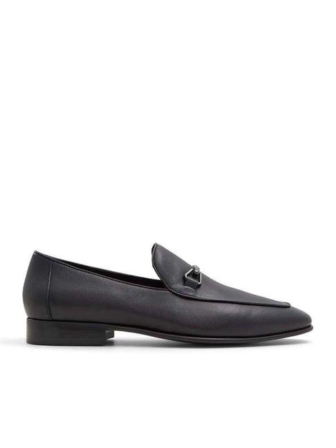 aldo men's gwardon black loafers