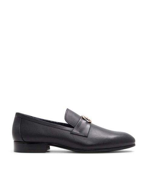 aldo men's montecarlo black loafers