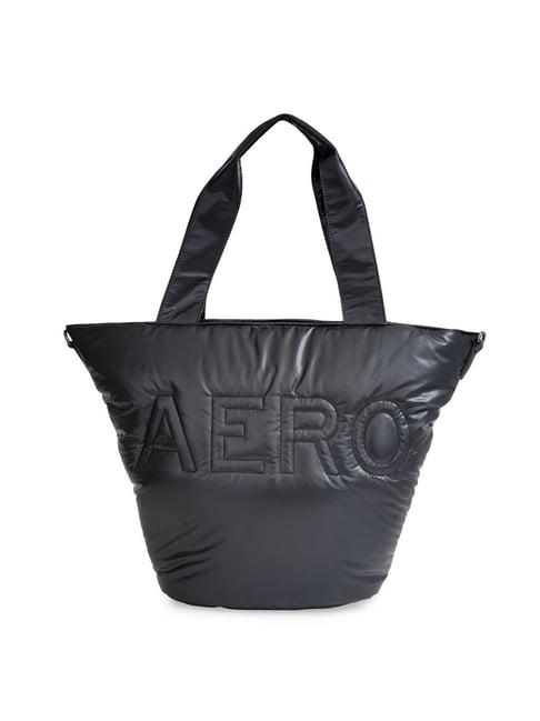 aeropostale kinsley black tote bag