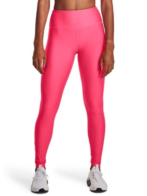 under armour pink printed sports tights