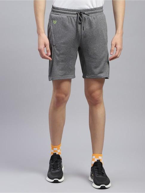 monte carlo grey regular fit shorts