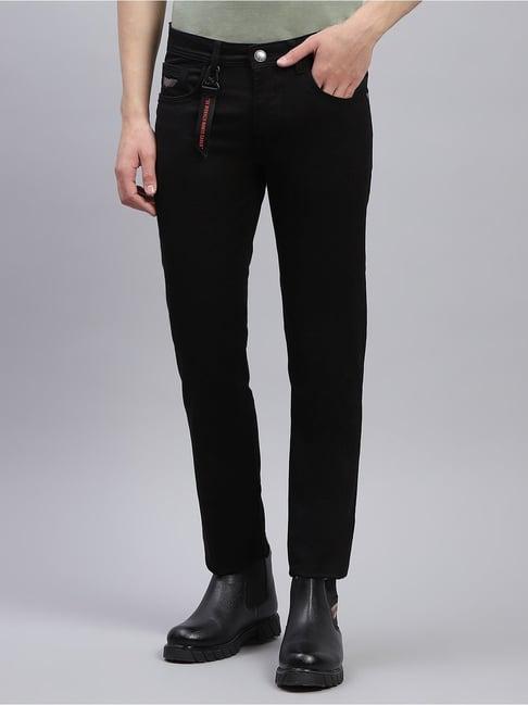 monte carlo black skinny fit jeans