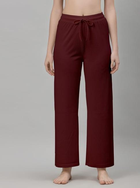 neudis burgundy lounge pants