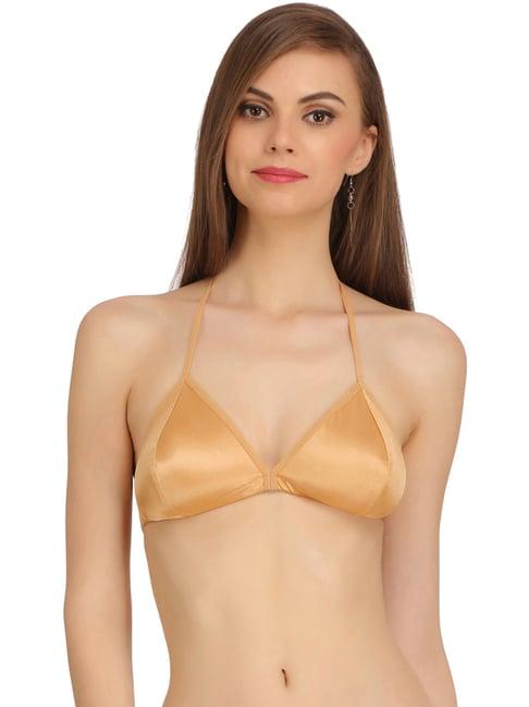 arousy golden cotton t-shirt bra