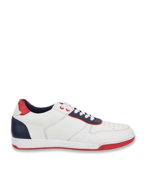 metro men's blue & white casual sneakers