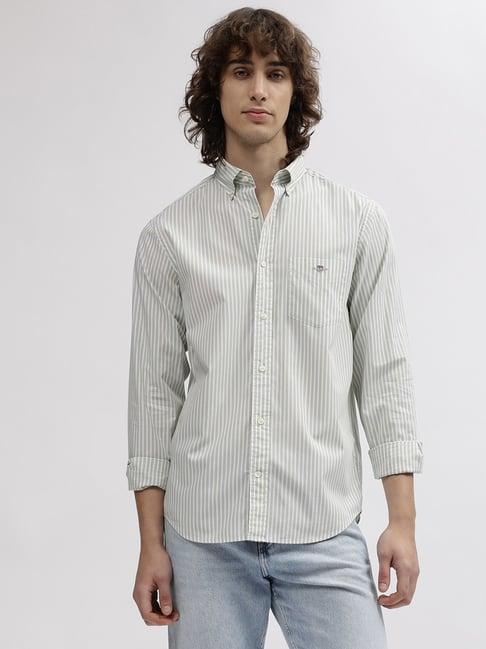 gant striped button down regular fit shirt